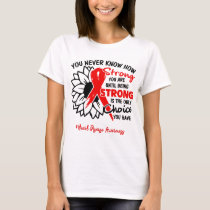 Heart Disease Awareness Ribbon Support Gifts T-Shirt