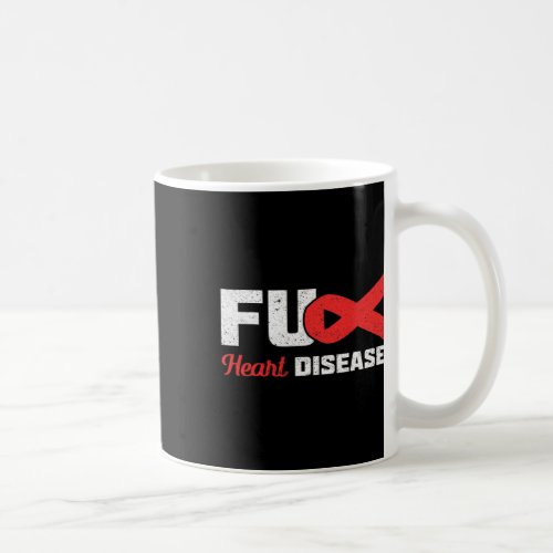 Heart Disease Cardiologist Heart Disease Awareness Coffee Mug