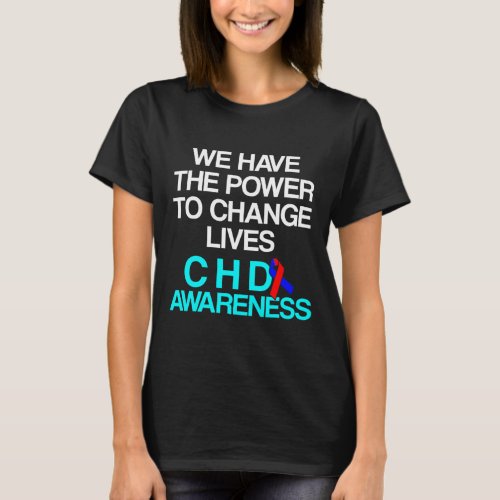 Heart Disease Defect Survivor Chd Warrior 36  T_Shirt