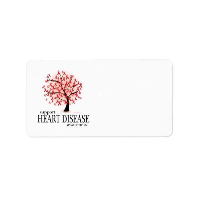 Heart Disease Tree Label (Front)