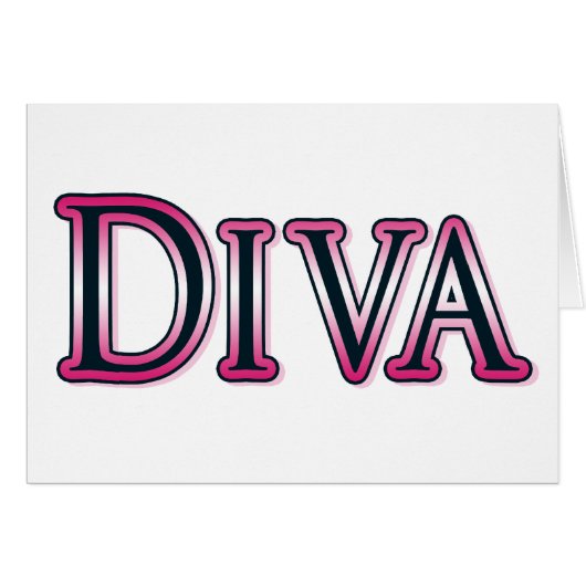 Heart Diva Cards (Front Horizontal)