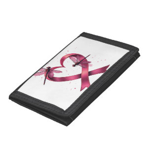 Heart Dragonflies Men Women Kid Tri-fold Wallet