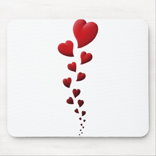 Heart Dsign Valentine Day Gift Gift for BF GF Mouse Pad