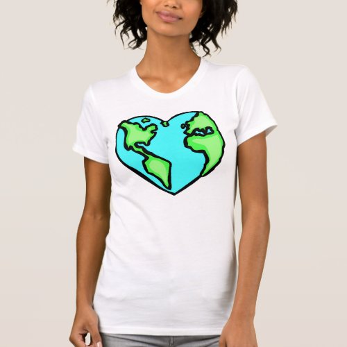 Heart Earth T_Shirt