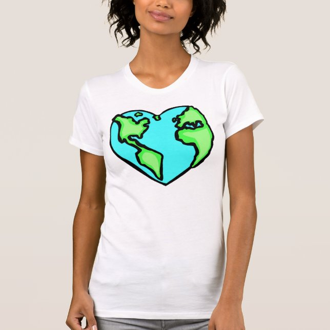Heart Earth T-Shirt (Front)
