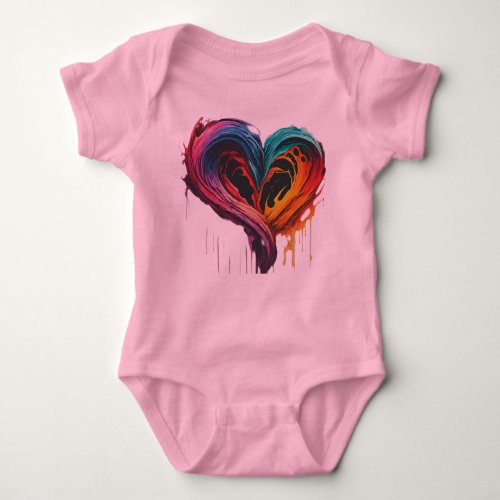 Heart Endwined Baby Bodysuit