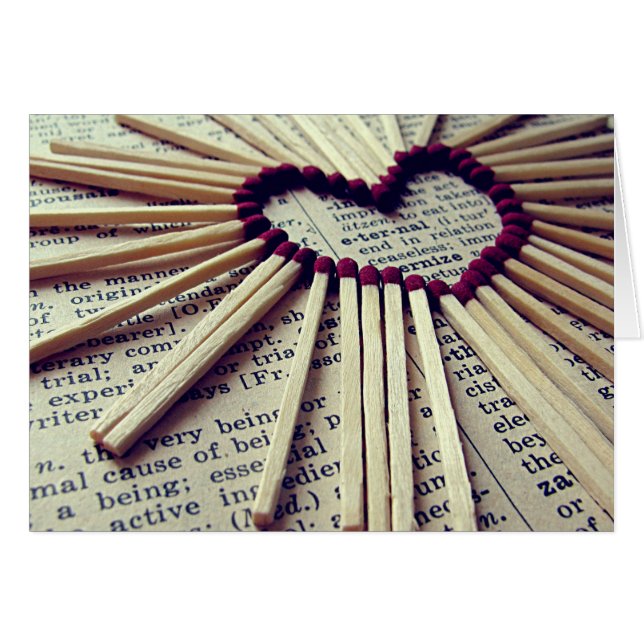 Heart Eternal Love Cards (Front Horizontal)