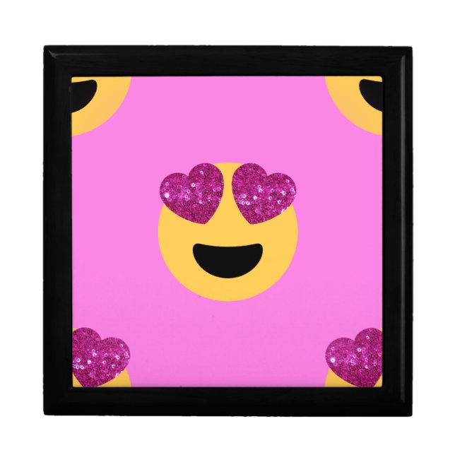 heart eye emoji gift box (Front)