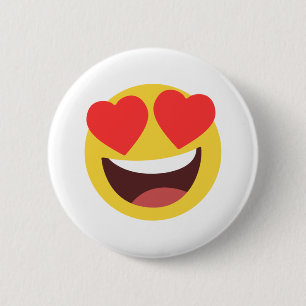 Heart Eyes Emoji Button