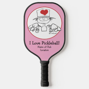 Heart Fairy © Customized Pickleball Paddle