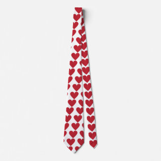 Heart felt feelings neck tie