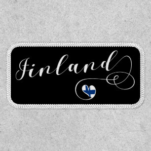 Heart Finland, Finnish Flag Patch