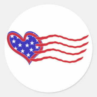 Heart Flag Sticker