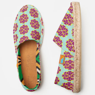 Heart Flowers by Kenneth Yoncich Espadrilles