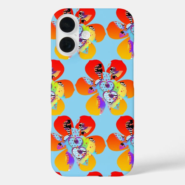 Heart Flowers  Case-Mate iPhone Case (Back)