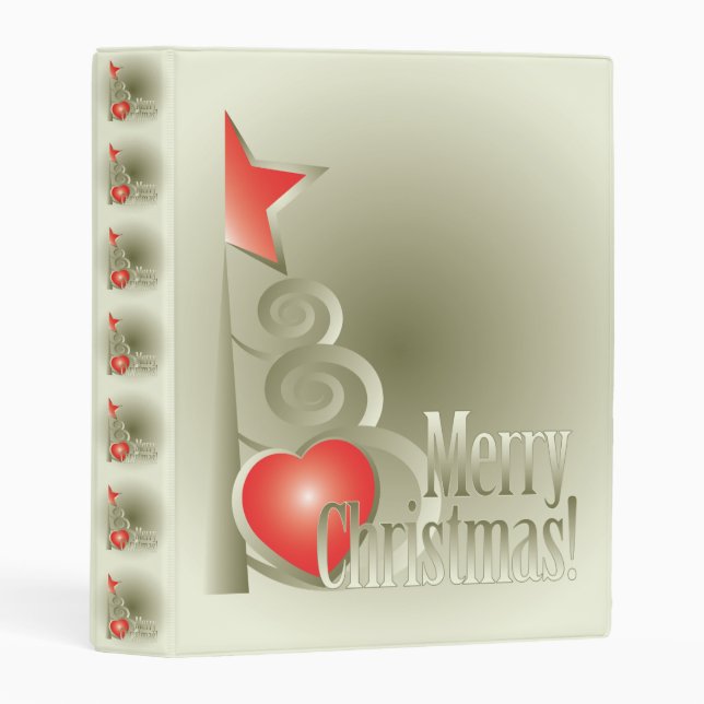 Heart for Christmas Mini Binder (Front/Spine)