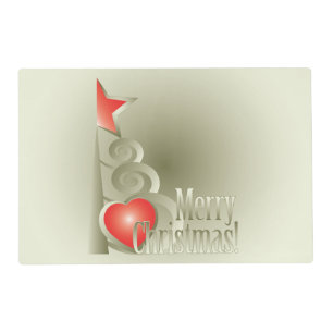 Heart for Christmas Placemat