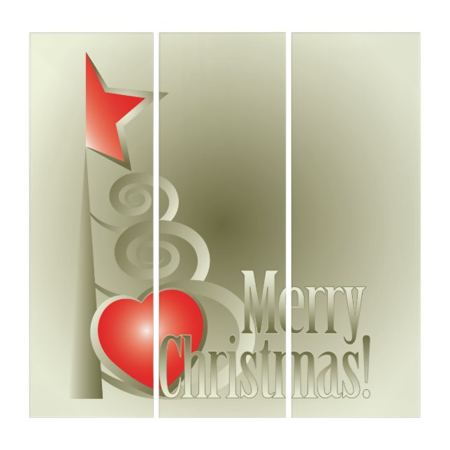 Heart for Christmas Triptych (Front)