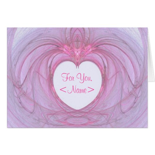 Heart For You Card (Front Horizontal)