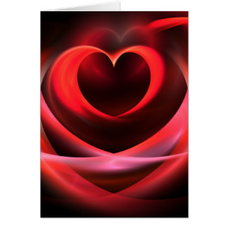 Heart Fractal Cards