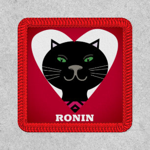 Heart Frame cat lover  Patch