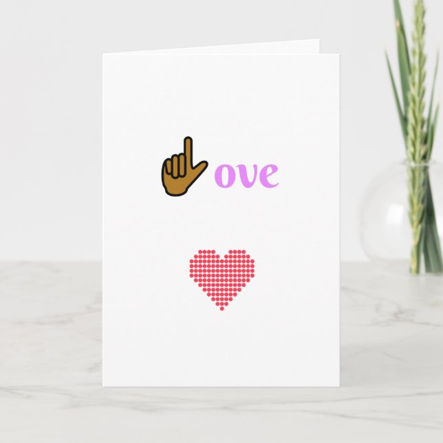 Heart Full of Love Card (Front)