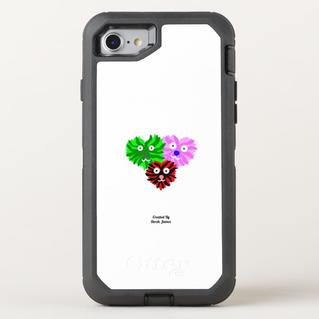 Heart Fuzzies Apple iPhone 8/7 Case (Back)