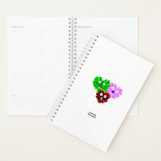 Heart Fuzzies Small Planner (Display)