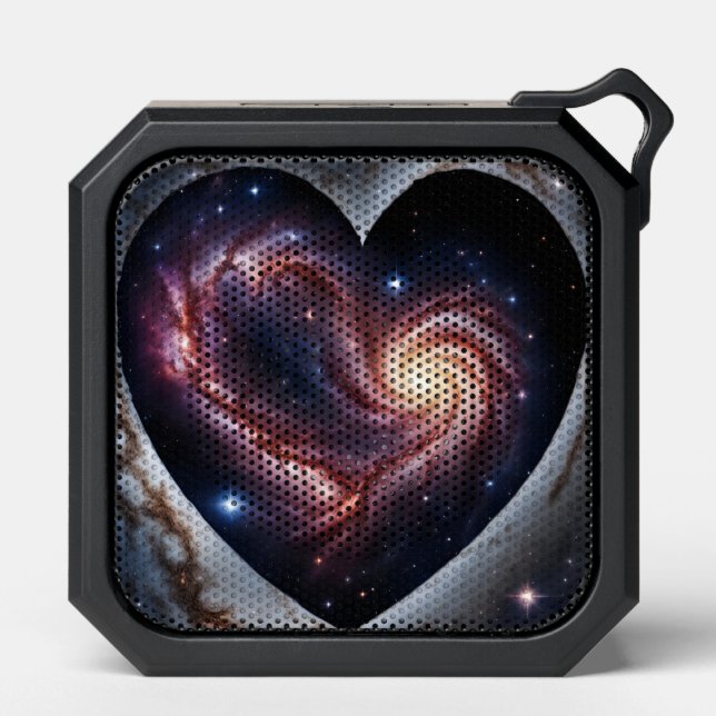 Heart Galaxy Bluetooth Speaker (Front)