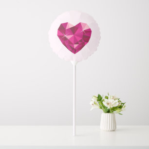 Heart Gemstone Balloon