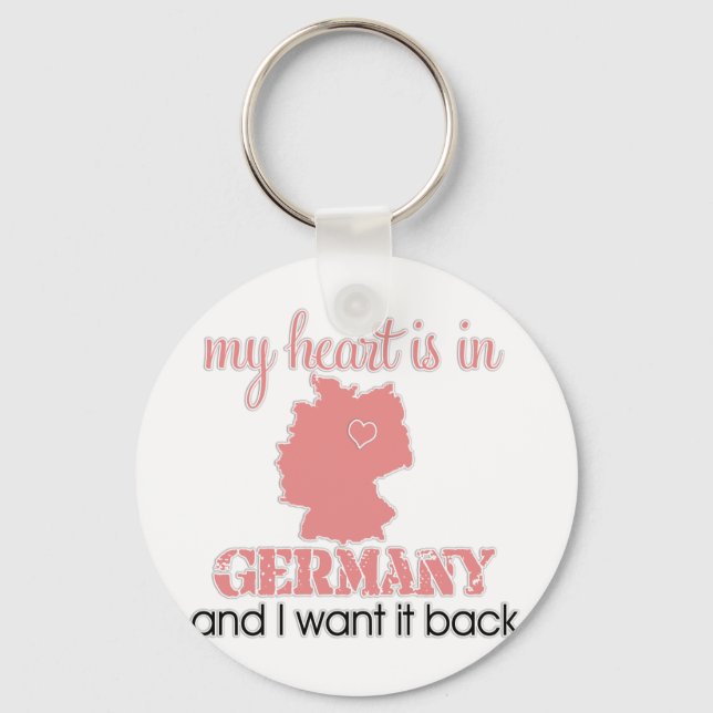 Heart Germany Keychain (Front)