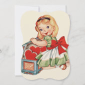 Heart Girl Child Retro Cute Children (Front)