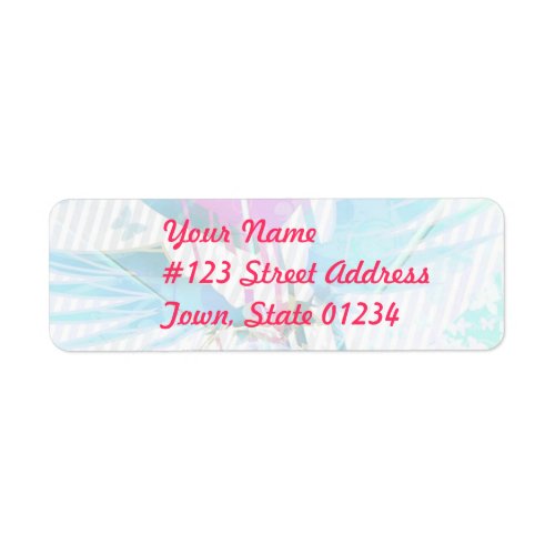 Heart Graffiti Mailing Label