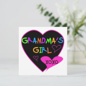 Heart Grandma's Girl T-shirts and Gifts (Standing Front)