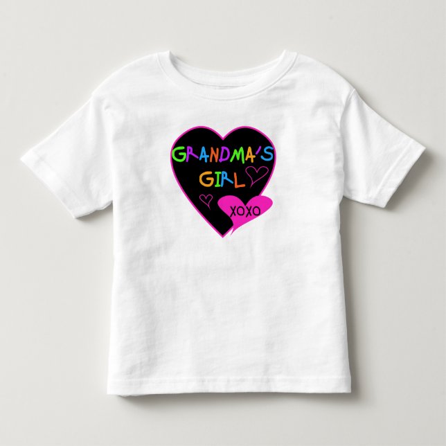 Heart Grandma's Girl T-shirts and Gifts (Front)
