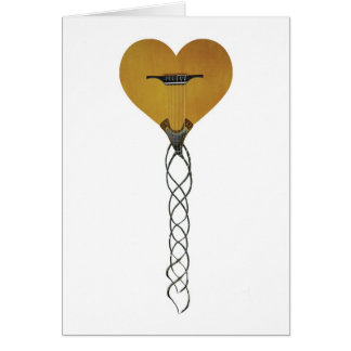 Heart Guitar Cards