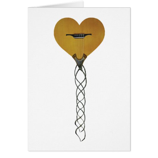 Heart Guitar Cards (Front)