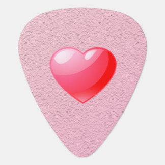 Heart Guitar Pick