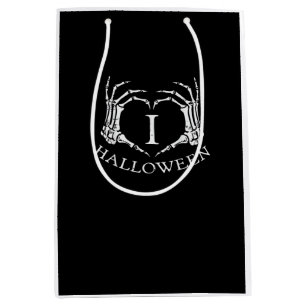 Heart Halloween Skeleton Hand Costume Men Women Ki Medium Gift Bag