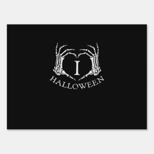 Heart Halloween Skeleton Hand Costume Men Women Ki Sign