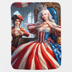 Heart Hands Baby Blanket