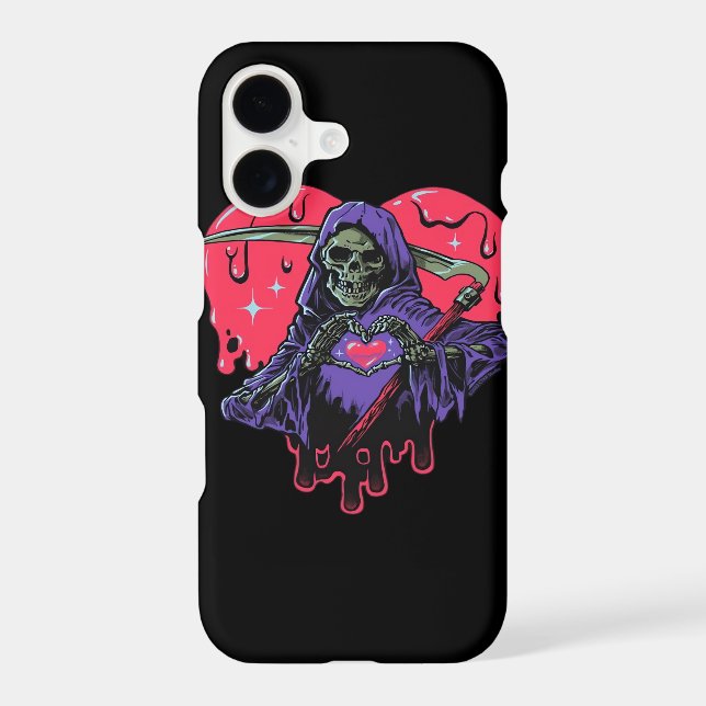Heart Hands Reaper Classic Look Iphone Case (Back)