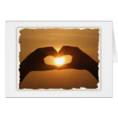 Heart Hands Sunset (Front Horizontal)