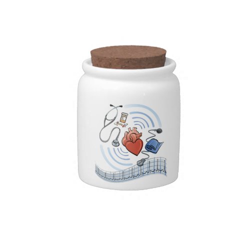 Heart Health Candy Jar