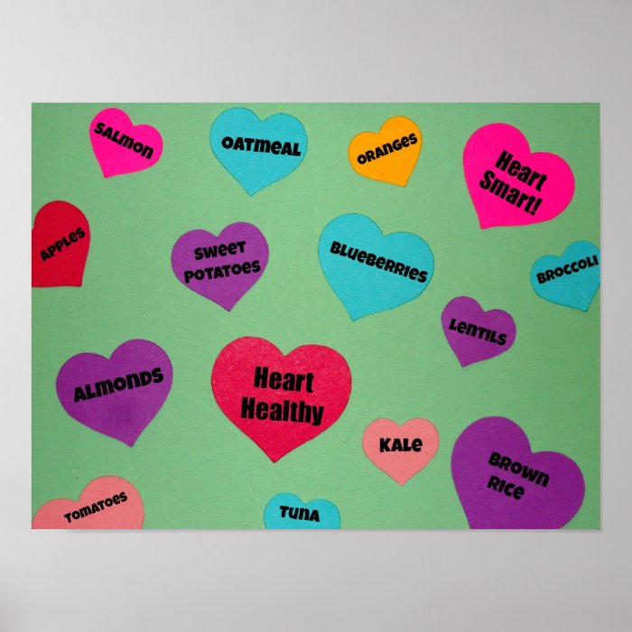 Heart Healthy Valentine's Day Posters