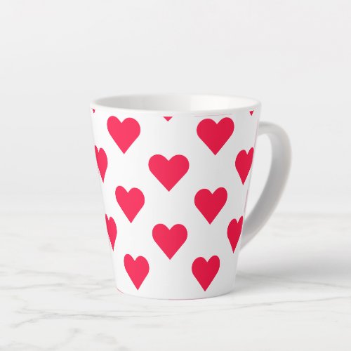 Heart Heart Heart Heart Latte Mug