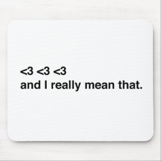 Heart Heart Heart Mouse Pad