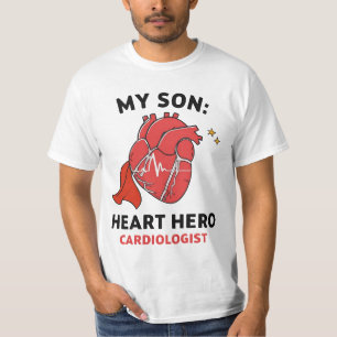 Heart Hero Proud Parent of a Cardiologist T-Shirt
