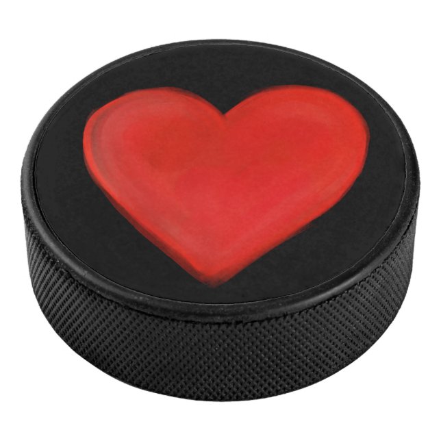 HEART HOCKEY PUCK (3/4)