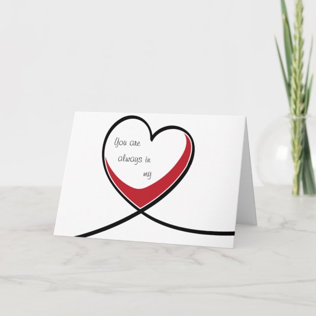 Heart Holiday Card (Front)